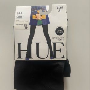 Hue control top tights NWT